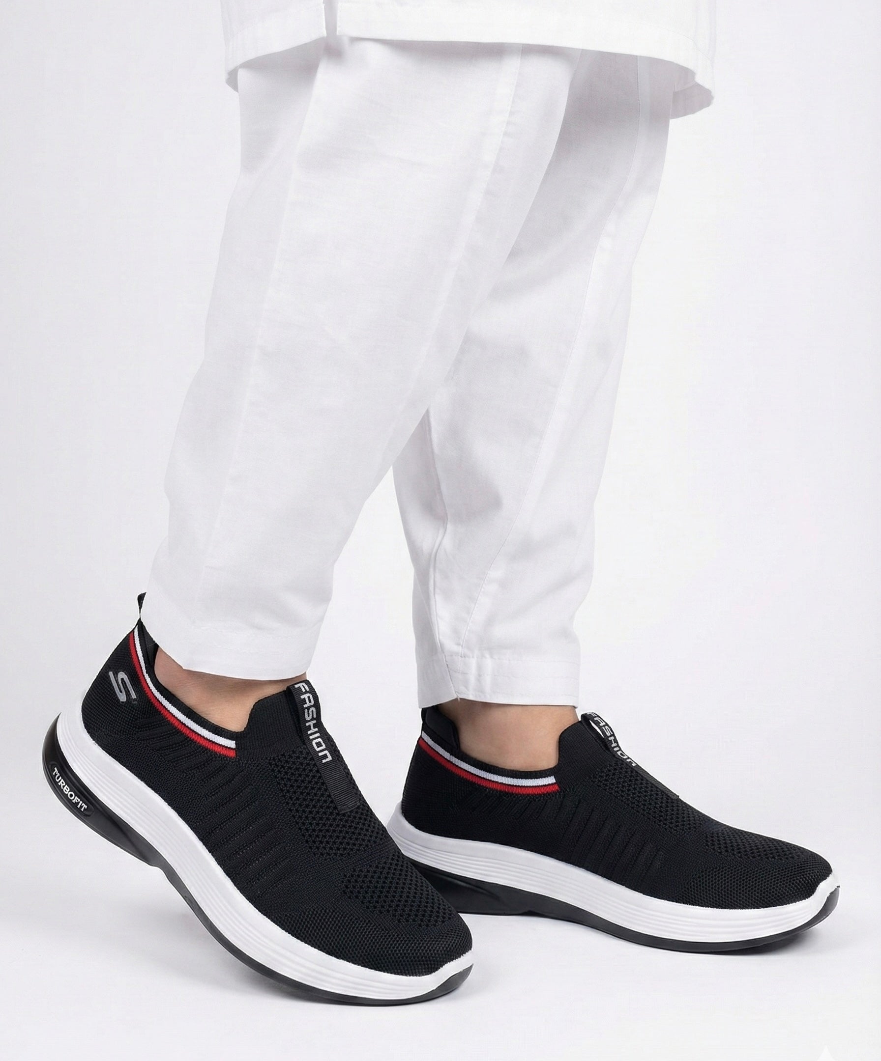 Men's TurboFit Knit Slip-On Casual & Walking Shoes