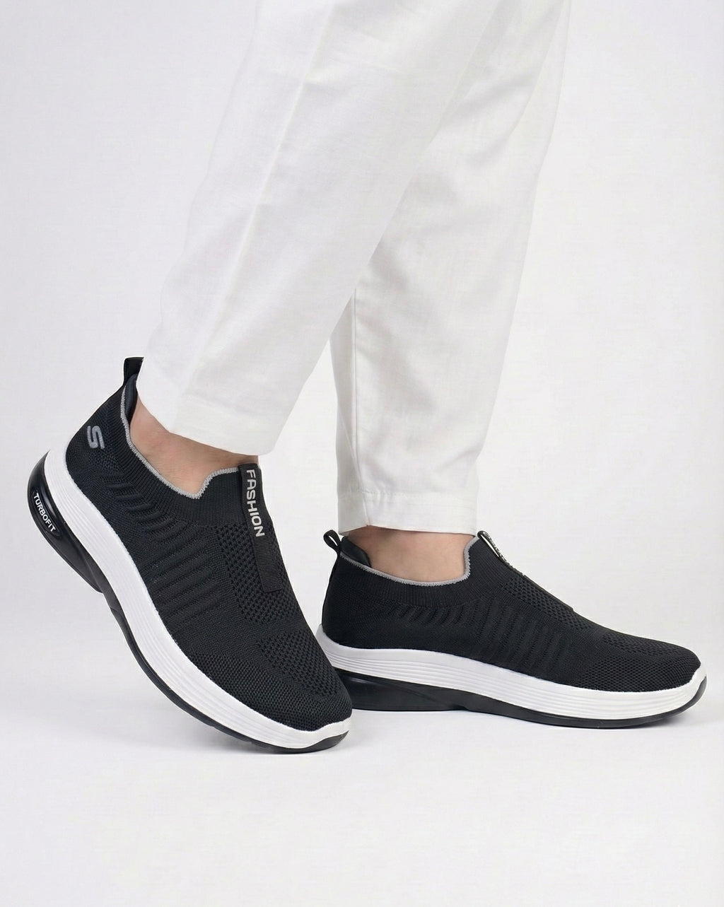 Men's TurboFit Knit Slip-On Casual & Walking Shoes